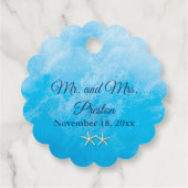 ブルービーチウェーブ&ヒトデ フェイバータグ (裏面)