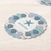 ブルービーチウッド ペーパーコースター (アングル)