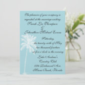 ブルービーチゲータウェイ招待状5 x 7 招待状 (スタンド正面)