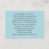 ブルービーチゲートウェイ方向カード エンクロージャーカード (裏面)