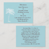 ブルービーチゲートウェイ方向カード エンクロージャーカード (正面/裏面)