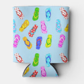 ブルービーチサンダルクーラーボックス 缶クーラー (正面)