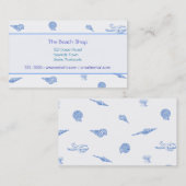 ブルービーチシーシェルズ名刺 名刺 (正面/裏面)