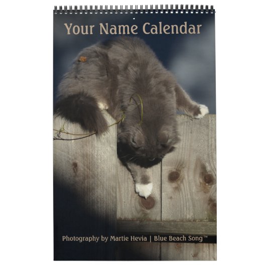 ブルービーチソング™写真 カレンダー (カバー)