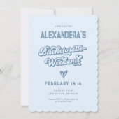 ブルービーチバチェロレッテ 招待状 (正面)