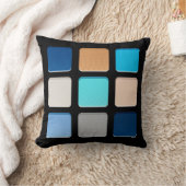 ブルービーチメイクアップアーティストガーリー クッション (ブランケット)