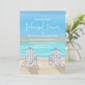 ブルービーチリハーサル航海のディナーコースタルシー 招待状 (スタンド正面)