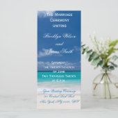 ブルービーチ結婚式式プログラム プログラム (スタンド正面)