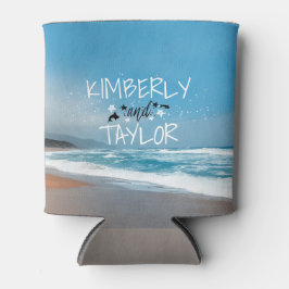 ブルービーチ結婚式 缶クーラー