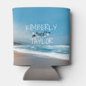 ブルービーチ結婚式 缶クーラー (裏面)