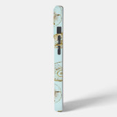 ブルービーチ金ゴールドシーシェル Case-Mate iPhoneケース (裏面 / 左)