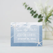 ブルービーチ&ヒトデ保存日 案内ポストカード (スタンド正面)