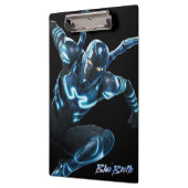 ブルービートル跳躍キャラクターアート クリップボード (左)