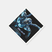 ブルービートル跳躍キャラクターアート スタンダードカクテルナプキン (角)