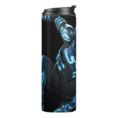 ブルービートル跳躍キャラクターアート タンブラー (回転左)