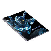 ブルービートル跳躍キャラクターアート ノートブック (右側)