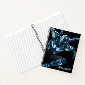ブルービートル跳躍キャラクターアート ノートブック (内部)