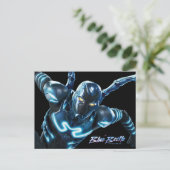 ブルービートル跳躍キャラクターアート ポストカード (スタンド正面)