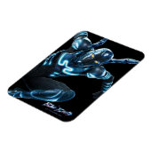 ブルービートル跳躍キャラクターアート マグネット (左側)