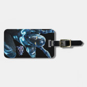 ブルービートル跳躍キャラクターアート ラゲッジタグ (正面横)