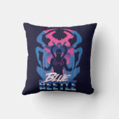 ブルービートル逆波vsグラフィック クッション (裏面)