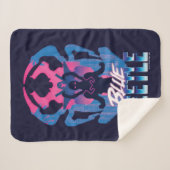 ブルービートル逆波vsグラフィック シェルパブランケット (正面(横))