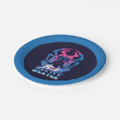 ブルービートル逆波vsグラフィック ペーパープレート (アングル)