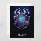 ブルービートル・スカラブ劇場用ポスター ポストカード (正面/裏面)