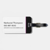 ブルービートル・スカラブ劇場用ポスター ラゲッジタグ (裏面横)