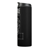 ブルービートルScarab Techグラフィック タンブラー (回転右)