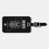 ブルービートルScarab Techグラフィック ラゲッジタグ (正面横)