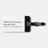 ブルービートルScarab Techグラフィック ラゲッジタグ (裏面横)