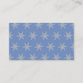 ブルービーニー男の子の赤ちゃんシャワー本のリクエスト エンクロージャーカード (裏面)