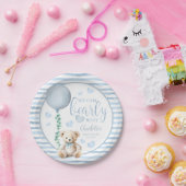 ブルービーリーウェイベビーシャワー紙プレート ペーパープレート (パーティー)