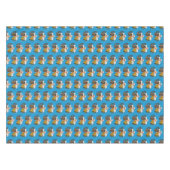 ブルービール テーブルクロス (正面(横))