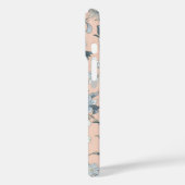ブルーピオニー 桃色の植物画 古風な花柄 Case-Mate iPhoneケース (裏面 / 左)