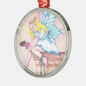 ブルーピクシーオーナメント メタルオーナメント (左)