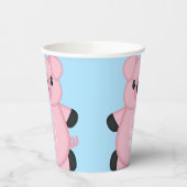 ブルーピグベビーシャワー 紙コップ (左)