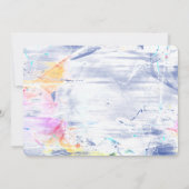 ブルーピセス誕生日(2月19日~3月20日) 招待状 (裏面)