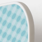 ブルーピックボールパドルのシェード ピックルボールラケット (左詳細)