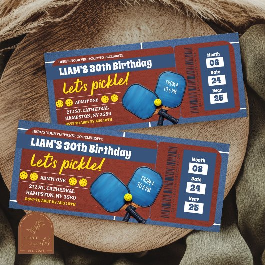 ブルーピックボール大会大人誕生日チケット