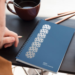 ブルーピックル王室のボールパーソナルウィークリー プランナー手帳