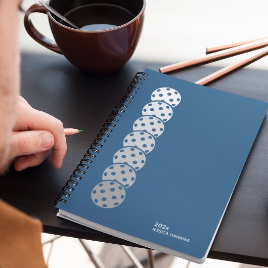 ブルーピックル王室のボールパーソナルウィークリー プランナー手帳