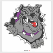 ブルーピットブル車のデカール、車の装飾 シール (シート)