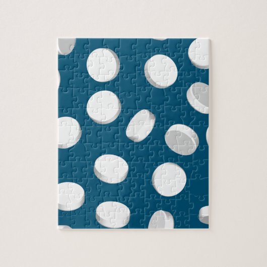 ブルーピル薬 ジグソーパズル (縦)