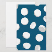 ブルーピル薬 便箋 (正面/裏面)