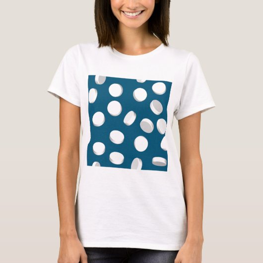 ブルーピル薬 Tシャツ (正面)