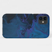 ブルーピンクの大理石ケース – メイトタフアップル Case-Mate iPhoneケース (裏面(横))