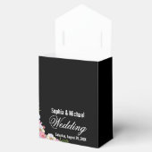 ブルーピンクの水色の結婚花 フェイバーボックス (オープン)