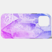 *~*ブルーピンクアメジストクリスタルヒーリングエネルギー Case-Mate iPhoneケース (裏面 (横))